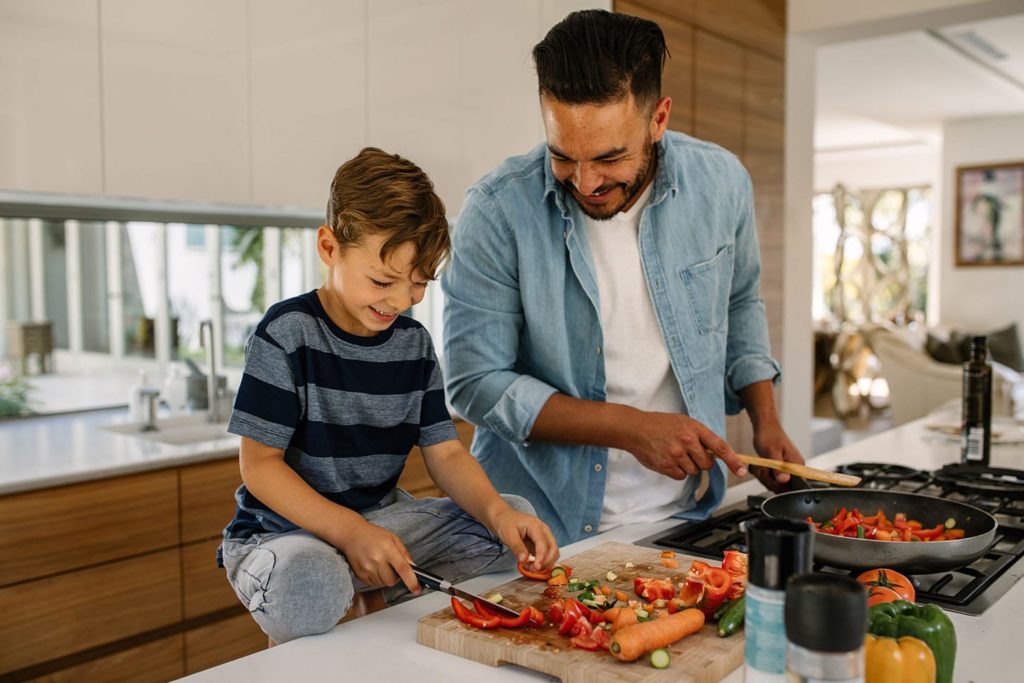 food helps with generational connections